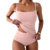 Pink-ribbed