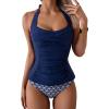 Navy Blue Printed