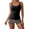 Black and Leopard