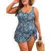 Deep Green  Floral Printed