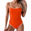 Orange and White