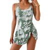 Green White Print