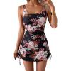 Black Pink Printed