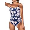 Navy Blue Printed