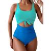 Blue Color Block