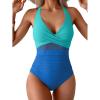 Blue Color Block