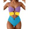 Purple Yellow Blue