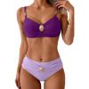 Purple Color Block