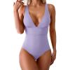 Purple Ribbed