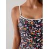 imageEomenie Womens Tankini Swimsuits Two Piece Tummy Control Bathing Suit Color Block Slim Swimwear with High Waisted BottomPrinted Black Pink