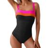 Hot Pink-orange-black