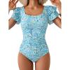 Light Blue Floral