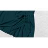 imageEomenie Womens High Waisted Swim Skirt Tummy Control Bikini Bottoms Side Tie Knot Bathing Suit Bottom with Builtin PantyDark Green