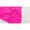 imageEomenie Womens High Waisted Swim Skirt Tummy Control Bikini Bottoms Side Tie Knot Bathing Suit Bottom with Builtin PantyHot Pink