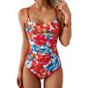 Red Floral Print
